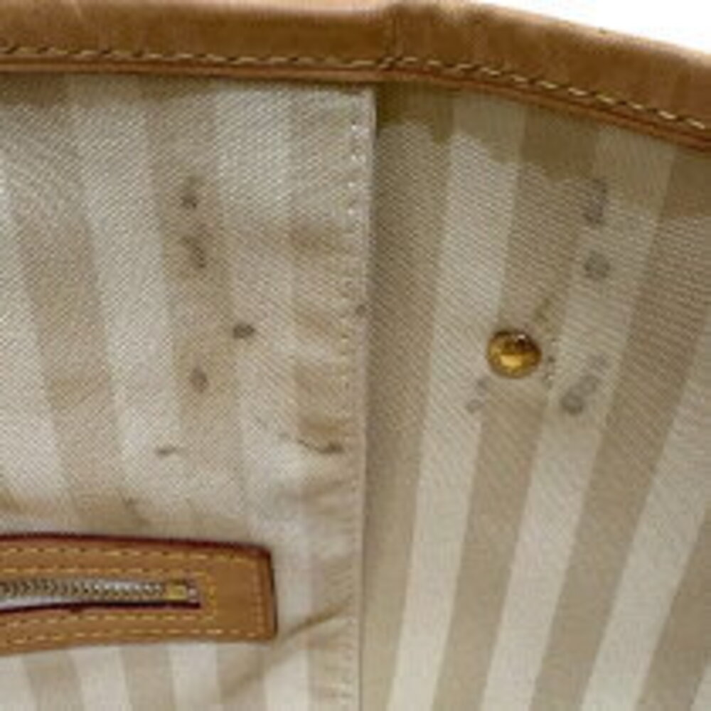 Louis Vuitton Rayeur Monogram Cream Bag Neverfull Brown XM Tote - Picture 11 of 11